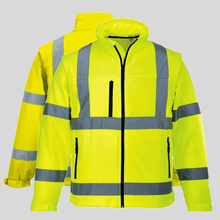 Long Sleeve Factory Road Work Jacket Construction Outdoor Safety High 3M Reflective Tape in Saudi Arabia